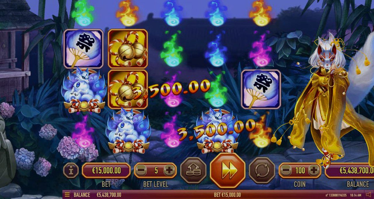 Nine Tails · Tangkapan Layar Aplikasi V21